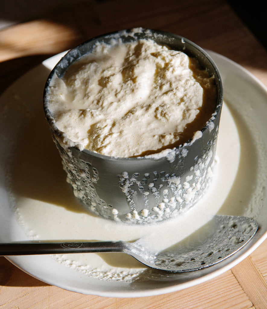 Buttermilk ricotta, yoghurt, labne and cultured butter